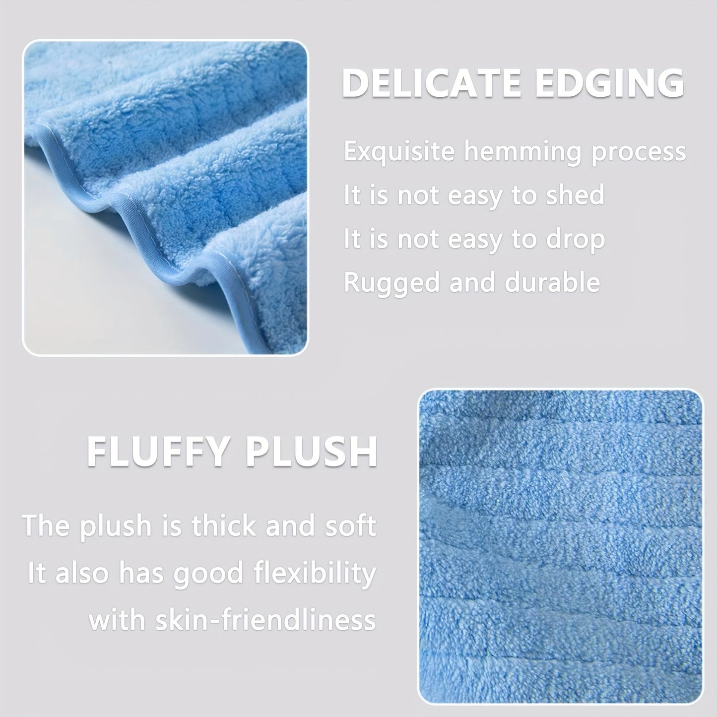 7 Colors Ultra-Soft Quick-Dry Pet Bathrobe for Small & Medium Dogs & Cats - All-Season Lightweight Design with Safety Closure, Easy-Button Entryway, Machine Washable, Cozy Fleece-Lined for Warmth, Pet Wash-Robe, Cozy Fleece L