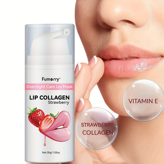 Lip Collagen - Large Capacity of, a Nighttime Lip Mask Designed to Moisturize And Nourish The Skin of The Lips, Addressing Dark Lips And Making Them Fuller