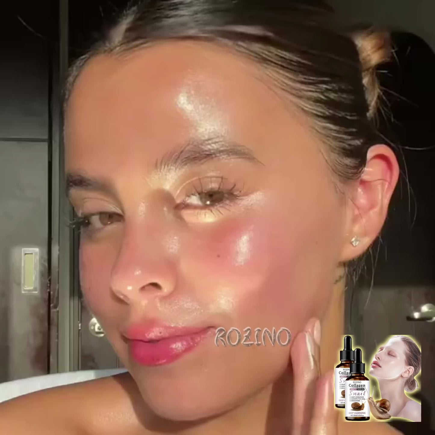 This Multi-Functional Facial Serum Features 20 Times The Collagen And Snail Mucin Content. It Quickly Hydrates And Penetrates The Skin, Providing Moisture And Firmness. Developed with Professional Protein Technology, It Is Su
