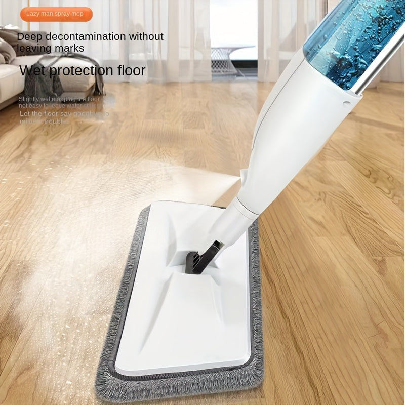 2-in-1 Spray Mop with Reusable Pads - Wet/Dry Cleaning & Disinfection for Floors, Multi-Surface Use in Bedroom, Kitchen, Living Room, Patio - Effortless Mop-Free Design, Floor Cleaning Mop, Ergonomic Handle, Efficient Sprayer