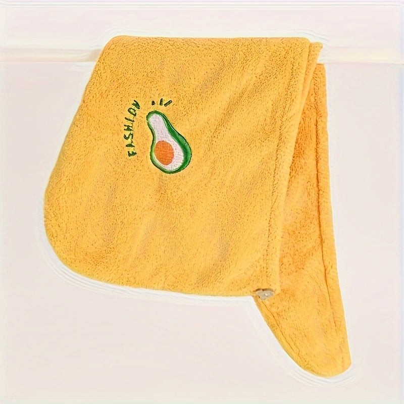 Magic Microfiber Hair Drying Towel - Quick-Dry Super Absorbent Shower Cap & Turban, Soft Polyester Bath Hat with Button Closure, Multi-Color Options Women Hair Care Accessories