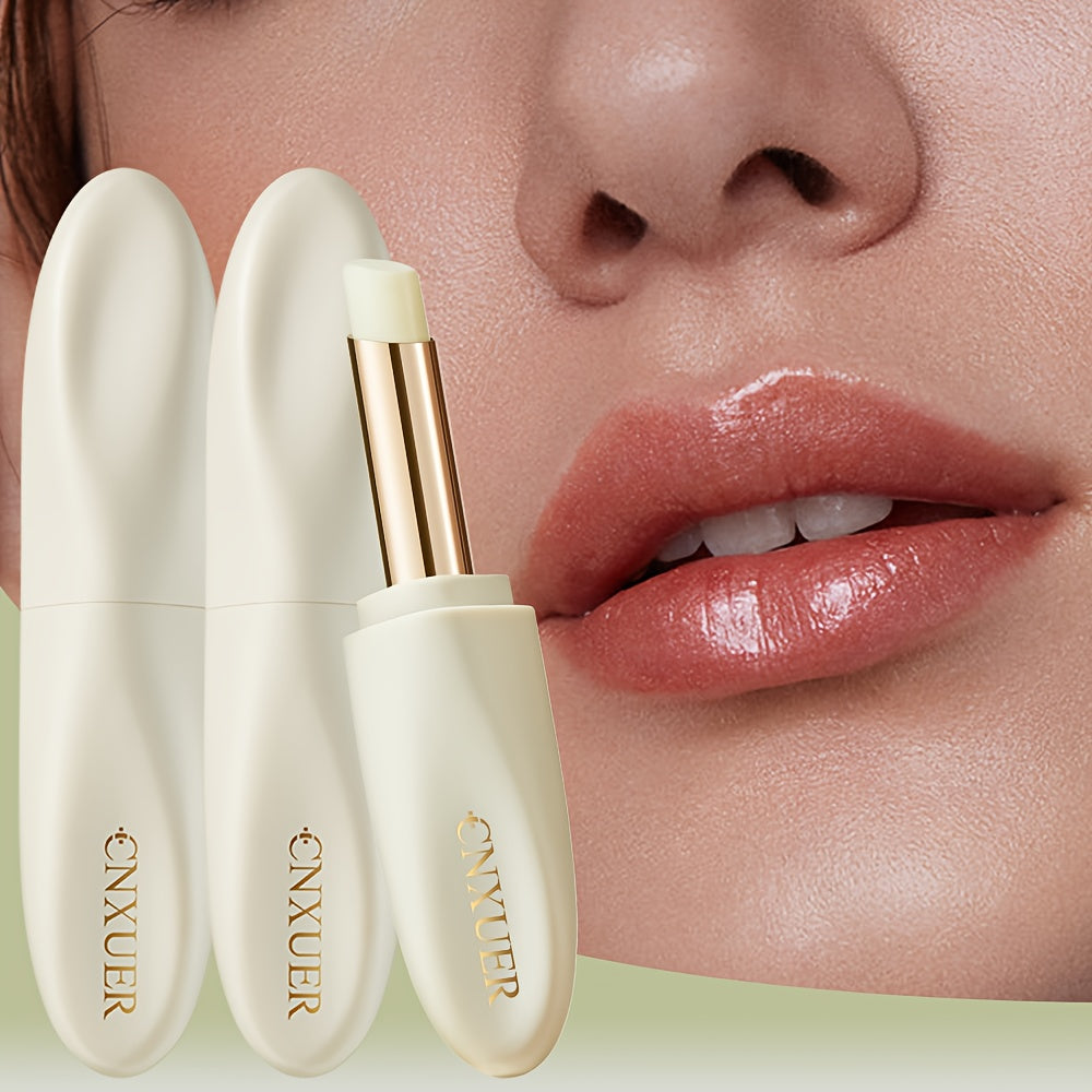 3 PCS/Tubes Set, Astragalus-infused Lip Balm, Deep Lip Care, Prevents Chapped Lips, Long-lasting Protection, Daily Nourishment, Suitable as a Makeup Base, Fine Texture, Ideal for Autumn and Winter Lip Nourishment, Enriched wi