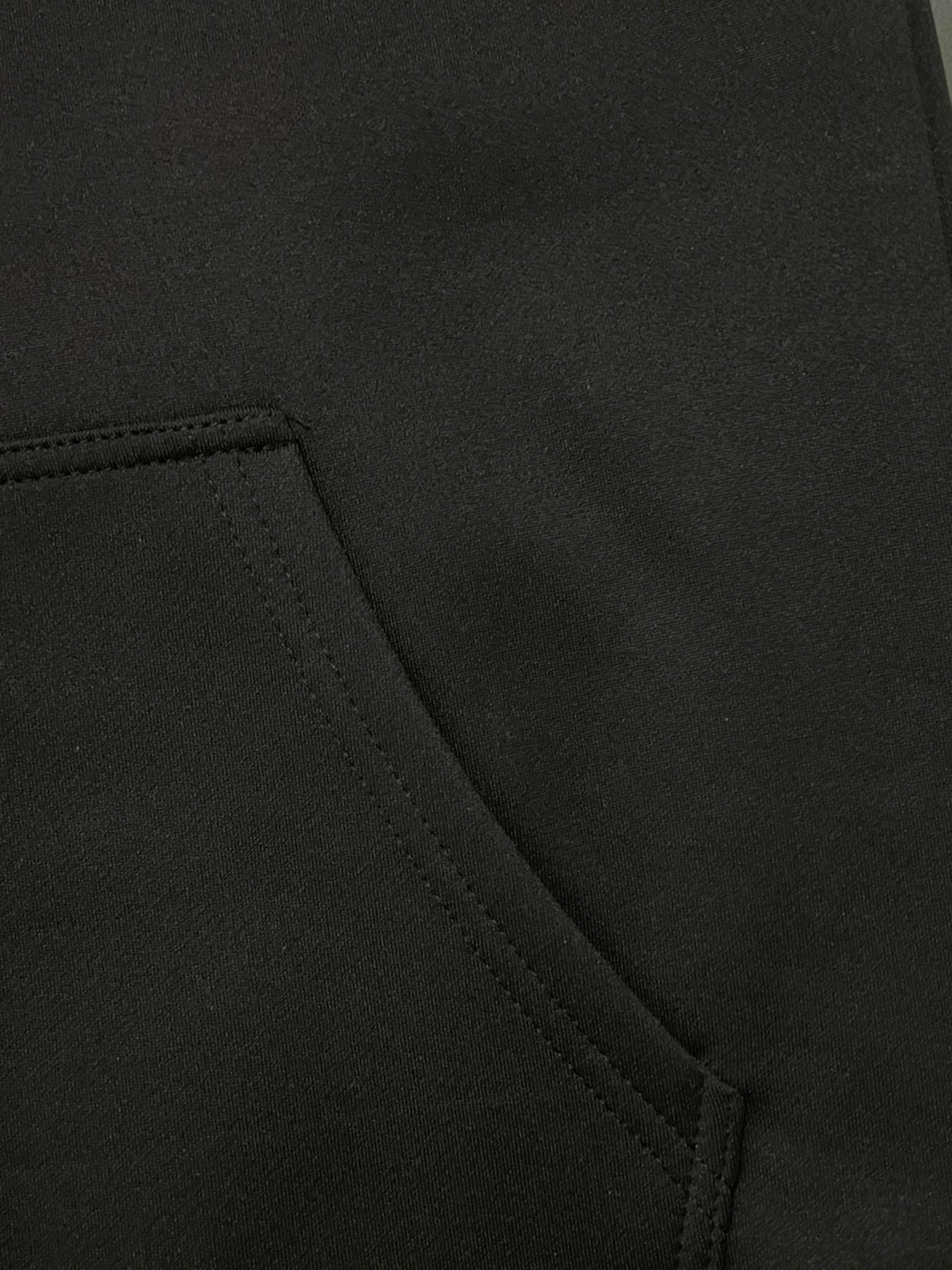 Autumn And Winter Y2K Gothic Style Printed Trendy New Zip Design Thick Plush Black Hooded Zip Jacket, Black Cardigan for a Casual And Relaxed Commuting Look