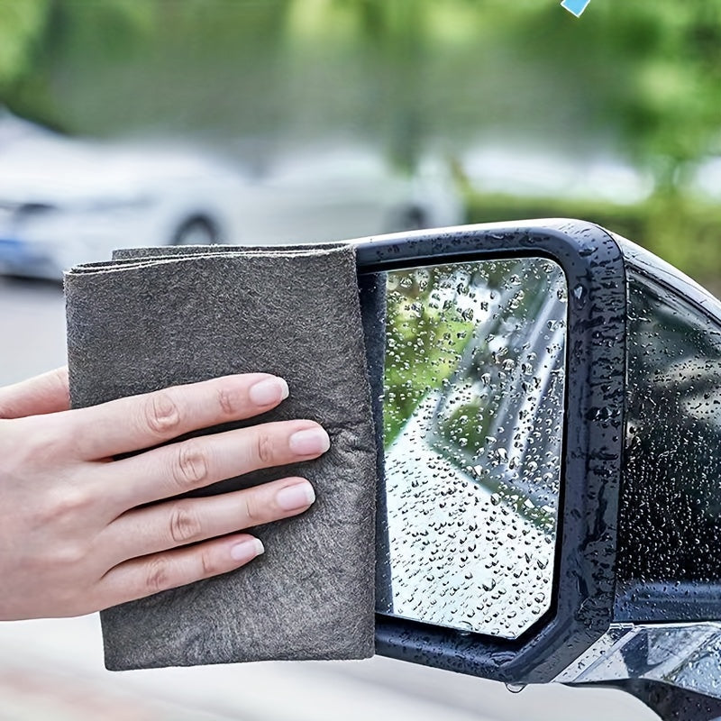 5 PCS Set of Magic Cleaning Cloth to Wipe the Glass without Leaving Marks, No Watermark to Wipe the Glass to Wipe the Mirror Artifact Bathroom Glass Door Windows Cleaning Accessories