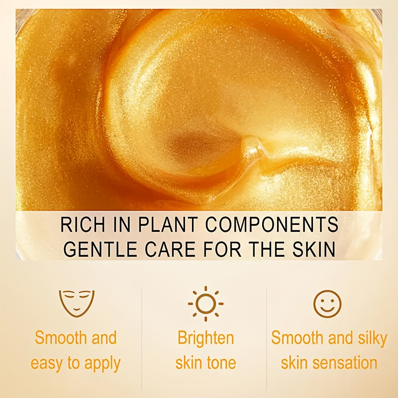 Golden Collagen Off Face Mask-Instant Facial Lift Mask Overnight, Moisturize Firm, More Radiant. Look Reduced Black Spot Discoloration Appearance and Wrinkles Appear, Improved Skin Redness, Dull, Loose and Large Pores Signs.