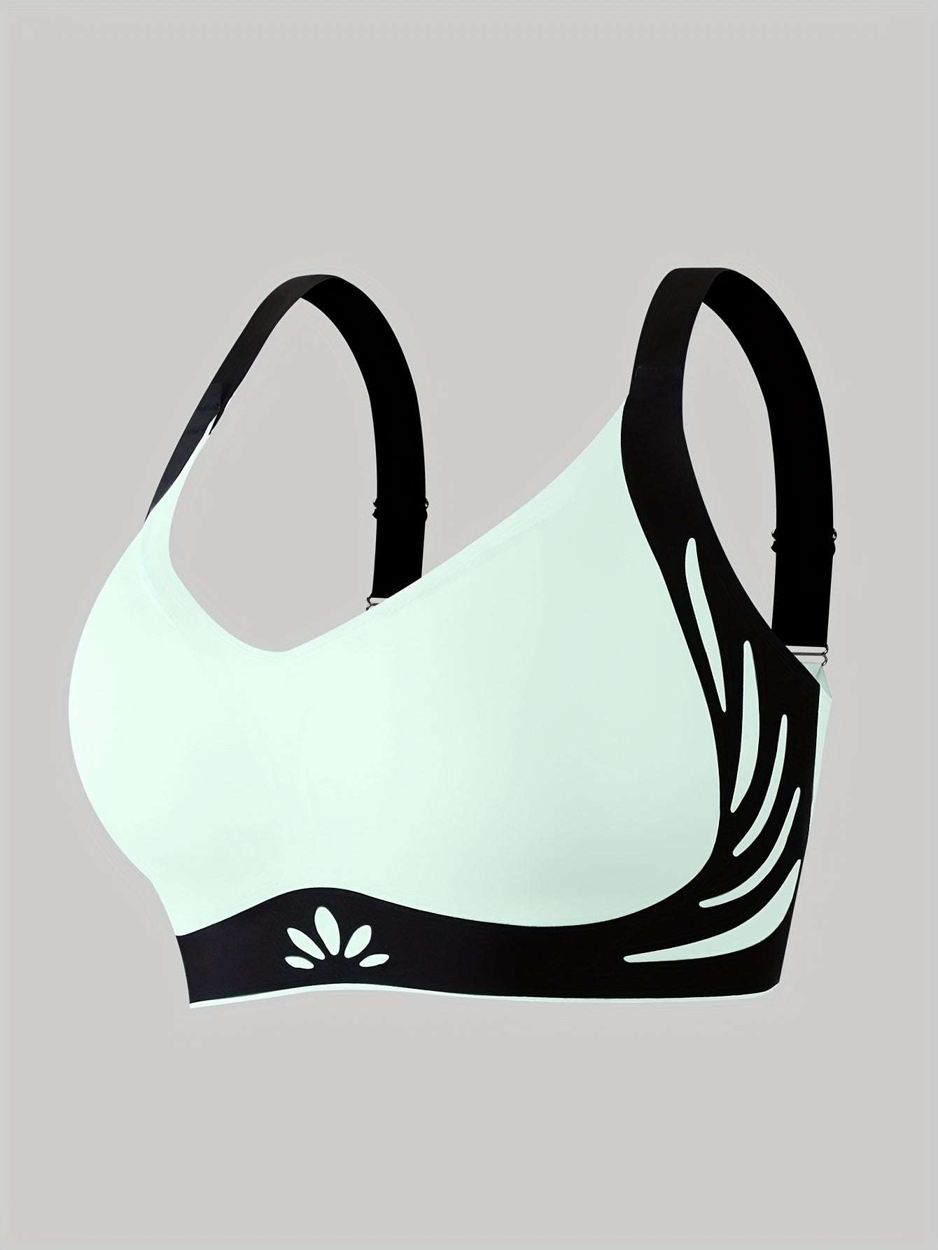 XL 5XL For Big Girls and Curvy Ladies Women's Plus Size Bra with Removable Pads - Breathable, Anti-Sagging, Wire-Free Design, Available in Three Colors, Adjustable Straps, Medium Elasticity, Seamless Style, Durable Constructi