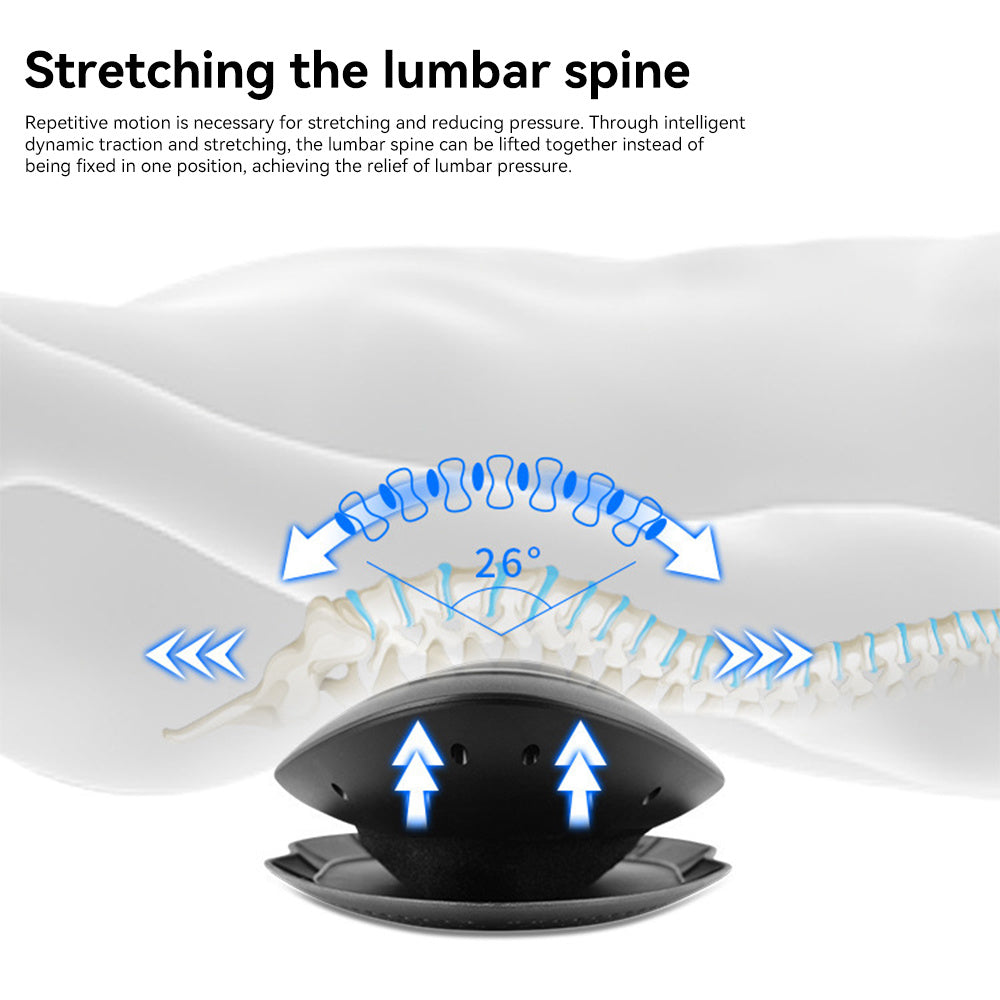 Portable Massager, an Intelligent Massager Suitable for the Waist, Buttocks, Legs, and Back, With Heating and Vibration Modes, USB Charging, and an Auxiliary Board That Can Be Used on Both Soft and Hard Surfaces. It Is the Pe