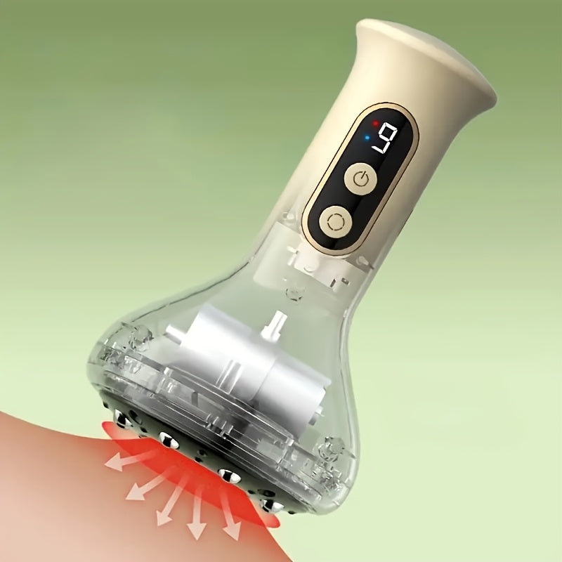 9-Speed Massage And Scraping with Adjustable Settings, Featuring USB Charging And a 1200Mah Lithium Battery, Equipped with 8 Steel Balls for Full Body, Including Legs, Arms, And Back, Ideal for Home Use