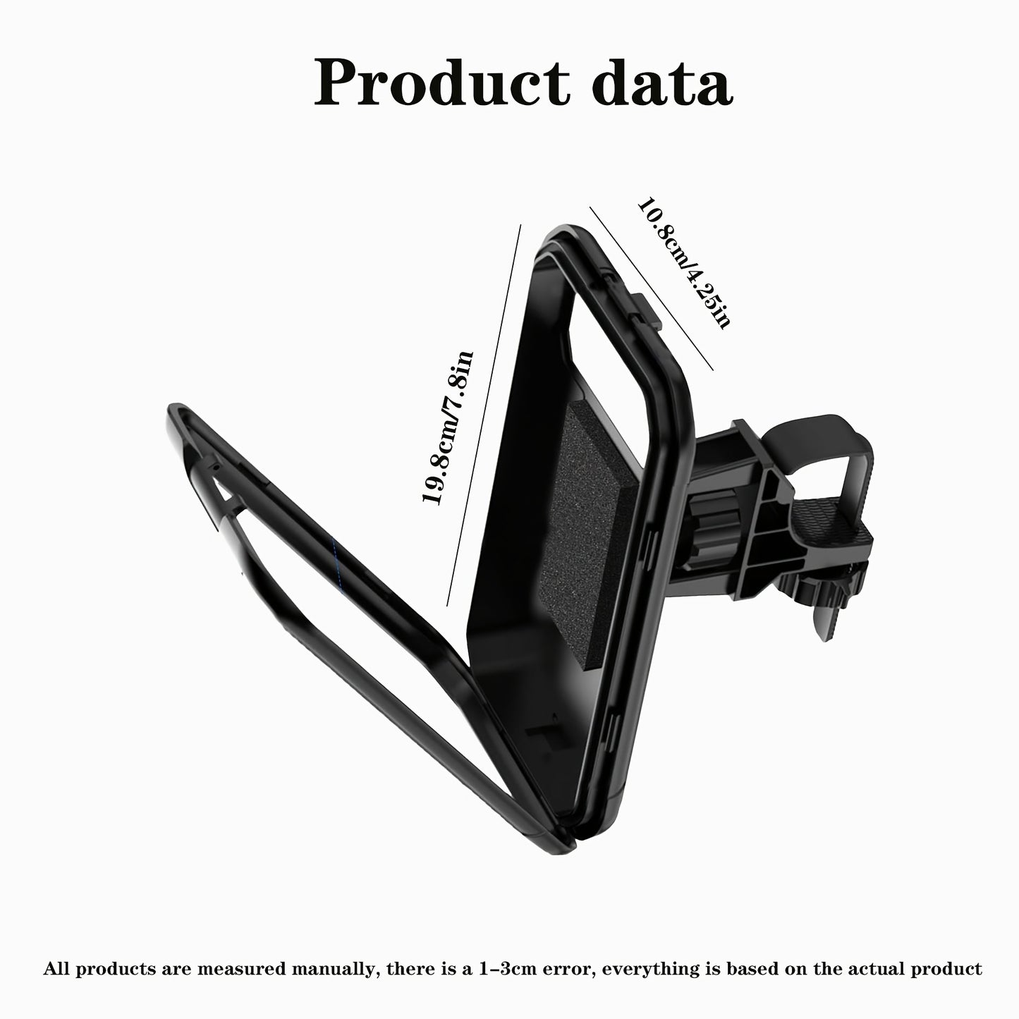 360° Rotating Waterproof Electric Bike Mobile Phone Holder Battery Motorcycle Bicycle Mountain Bike Rider Car Shockproof Mobile Navigation Holder