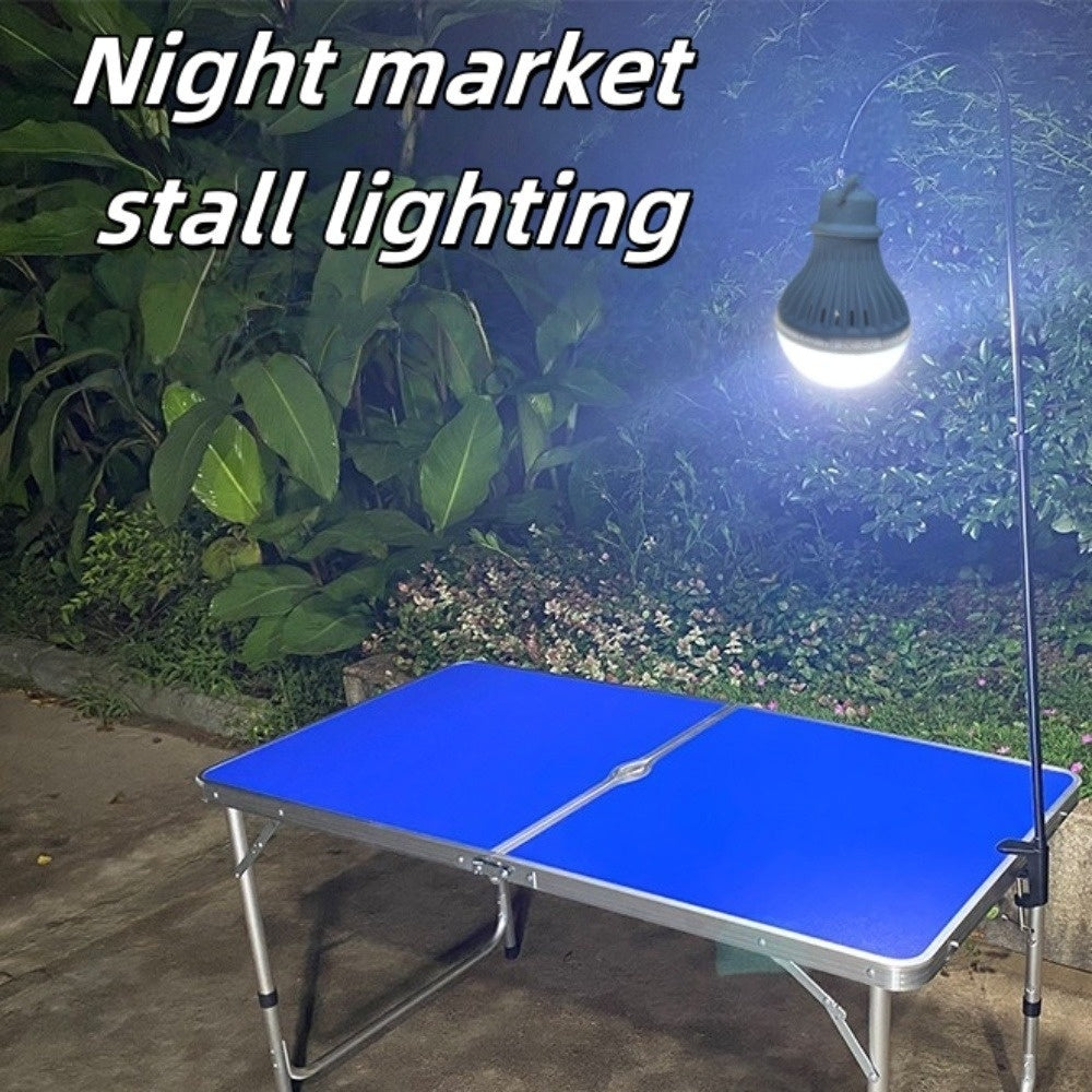 USB Powered LED Bulb with Switch, Portable Camping Light, 3-Color Dimmable Emergency Light with Hanging Hook for Tents, Outdoor, BBQ, Fishing & Repairs