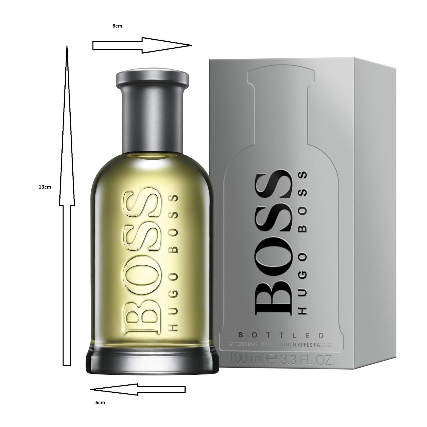 100ml Original Hugo Boss Bottled Aftershave Lotion Men 100ml Fragrance from Spain