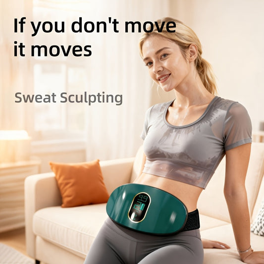 A Versatile Massager Designed for The Abdomen Buttocks Back Legs, Powered by USB And Featuring a Rechargeable Lithium Battery of 36V. Recommended for Daily Use of 5 Minutes to Aid in Body Shaping, Enhance Core Strength, Waist