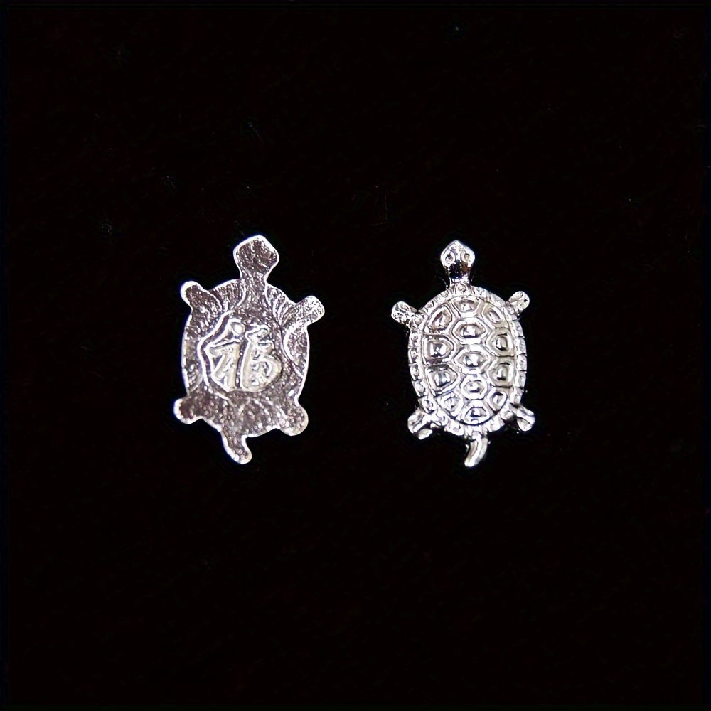 3-6PCS Set Authentic Japanese Money Turtle Pendant - Asakusa Temple Inspired, Gold Plated Alloy for Wealth & Longevity, Perfect for Home Decor & Good Fortune Gifts Collectible Buildings & Accessories, Longevity Charm, Lucky G