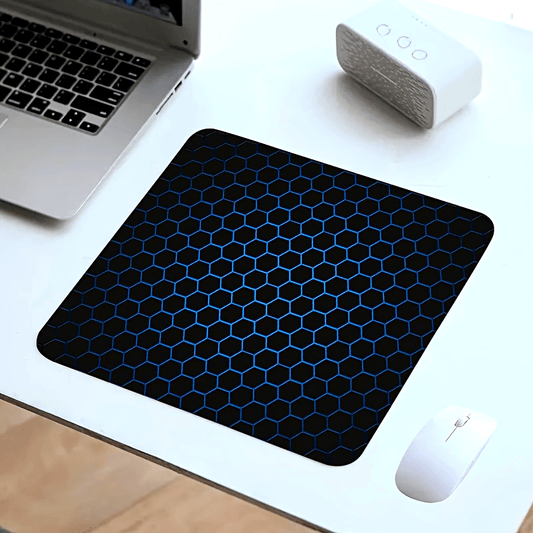 Anime Geometric High-Definition Gaming Mouse Pad, Mini Rubber Non-Slip Computer Office Mouse Pad, Keyboard Gaming Desk Mat for Home Office Computer Accessories