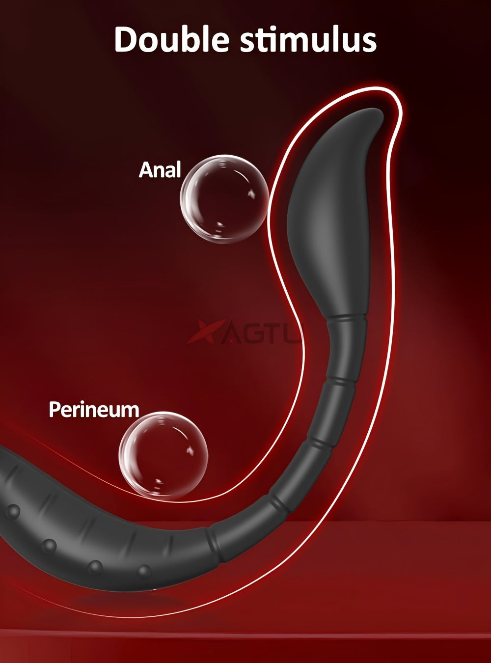 Prostate Massager Vibrating Rooster Ring Sex Toys for Men, Prostate Toy Male Vibrator with Dual Penis Ring, Vibrating Butt Plug Remote Control Cockring with Anal Plug Vibrator Bullet for Adult Couples