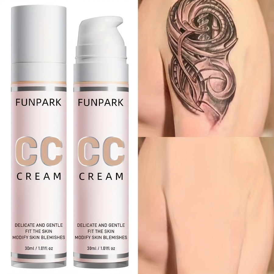 CC Cream, Cover Freckles and Wrinkles, Create Flawless Skin, Whitening Brightening Cream Light Texture, Easy to Apply, Long Lasting Makeup Concealer Women Beauty Salon Spa Accessories Cosmetic Supplies