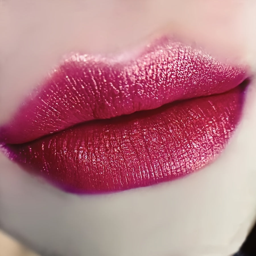 Waterproof Lipstick, Non-Sticky, Colorful, Long-lasting Makeup, Pearlescent, Sparkling, Suitable for Beginners, Lip Gloss Women Make-Up Accessories