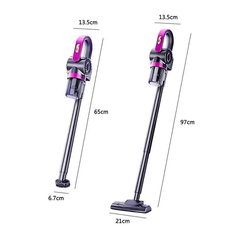 4-in-1 Set Handheld Vacuum Cleaner Ultra Lightweight Cordless Stick Vacuum, 8000 Pa Powerful Suction- High-Speed Motor, Vacuuming & Mopping & Sweeping, Suitable for Home, Carpets, Pet Hair Cleaning, Easy to Operate and Store,