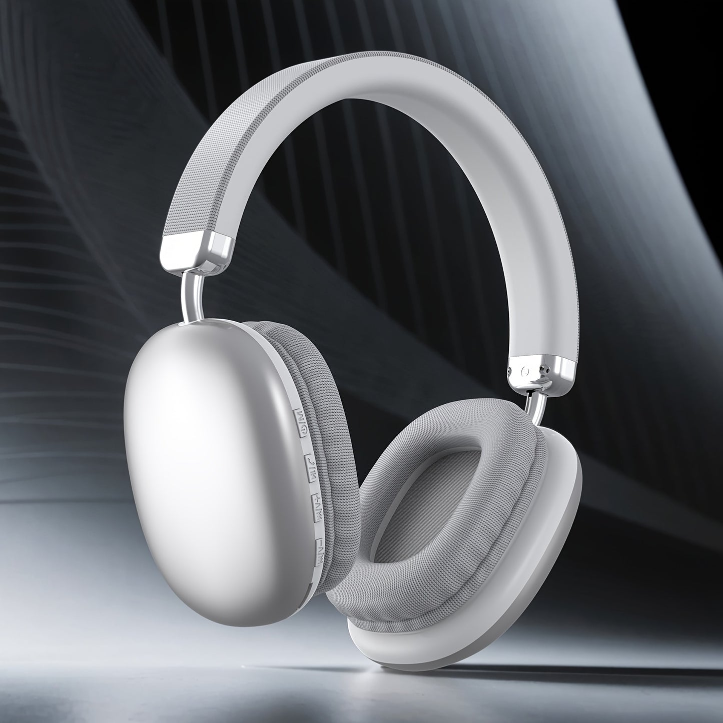 B40 Soft Headband Wireless HI-FI-Music Headphones TWS Earphones and Retractable & Foldable Headset with Mic, Wireless Gaming Earbuds Compatible with Mobile Phones PC Tablet and Game