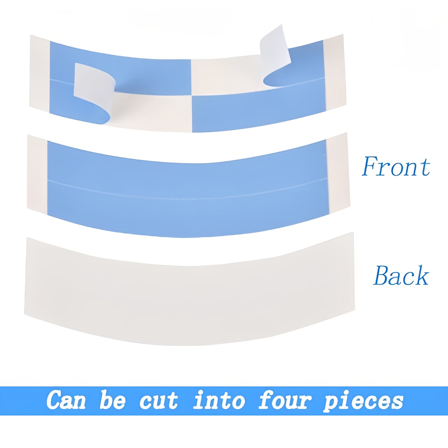 40pcs-10sets Super Thin Wig Film with Double-Sided Adhesive Proof - Scalp Patch for Natural Hair Texture, No Glue Needed, Easy Application & Removal, Halloween & Christmas Gifts (unisex Adult)