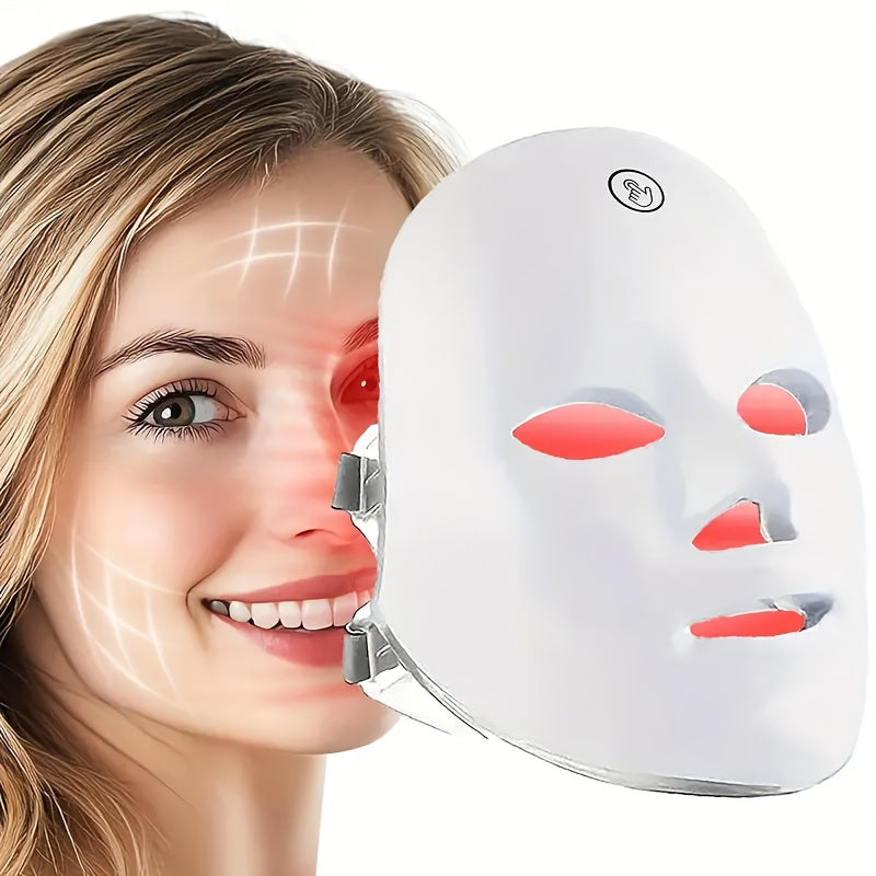 NEW Arrivals 7 Colors Led Facial Device, USB Charging, Beauty Care, Perfect Holiday Gift for Women, Ladies Beauty Salon Spa Accessories