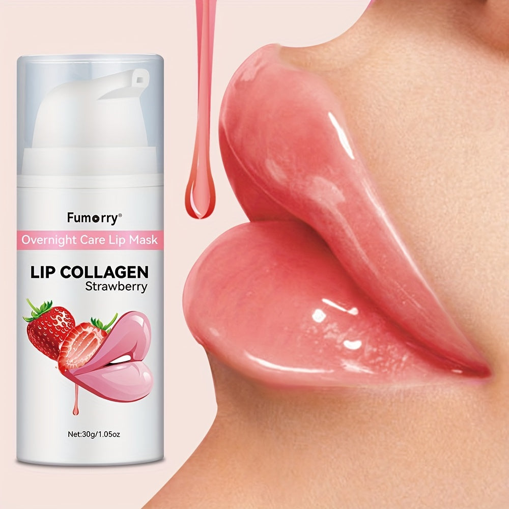 Lip Collagen - Large Capacity of, a Nighttime Lip Mask Designed to Moisturize And Nourish The Skin of The Lips, Addressing Dark Lips And Making Them Fuller
