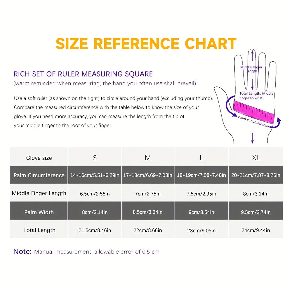 Men's and Women's Outdoor Touchscreen Windproof Gloves - Full-Finger Design, Warm-Keeping, Gloves for Cold Weather, Winter Gloves |Stylish Glove Design |Warm Gloves