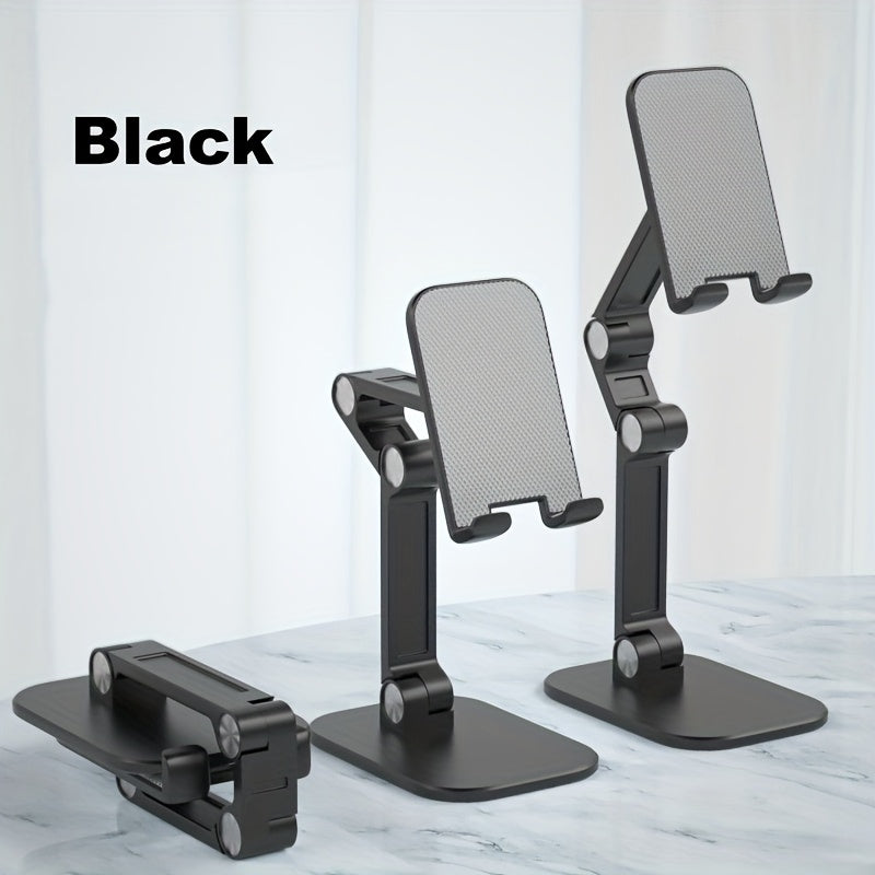 Green/White/Black Color Adjustable And Foldable Pocket Phone Holder for Desks, Suitable for Taller iPhones And Compatible with Smartphones And Tablets Ranging from 11.94cm to 33.02cm