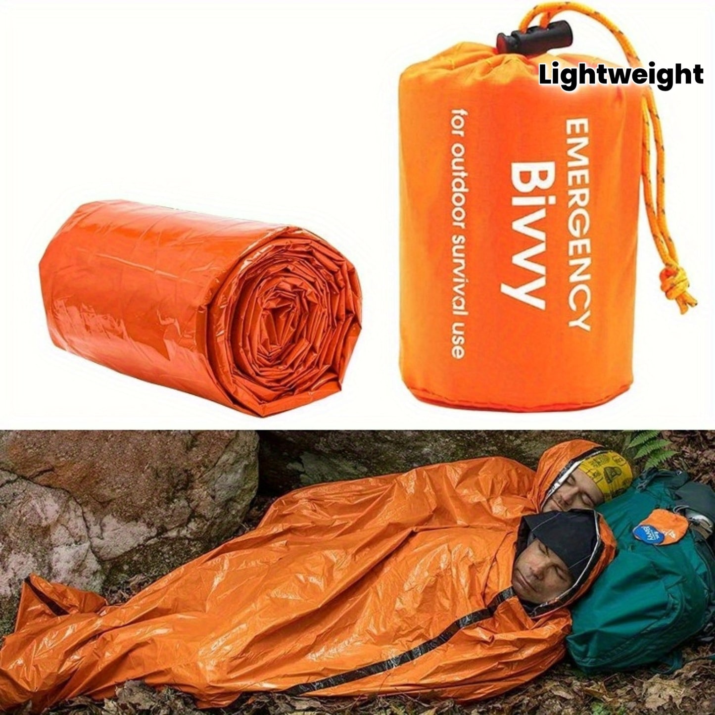 Insulated Sleeping Bag, Outdoor Sleeping Bag Suitable for Outdoor Adventures, Lightweight Material for Easy Portability and Storage, Thermal-lock Fabric for Warmth, Compact Storage That Doesn't Take up Space in Your Backpack