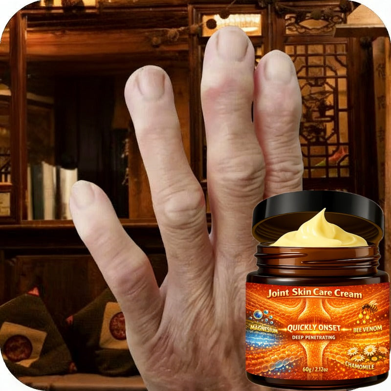 Maximal Joint And Skin Care Pain Relief Cream | Fast-Acting For Runners Gym-Knees, Hands, Feet, Elbows & Shoulders - Natural Formula With Turmeric, Bee Venom, Magnesium, Honey, Retinol, Hyaluronic Acid, Vitamin C, Niacinamide
