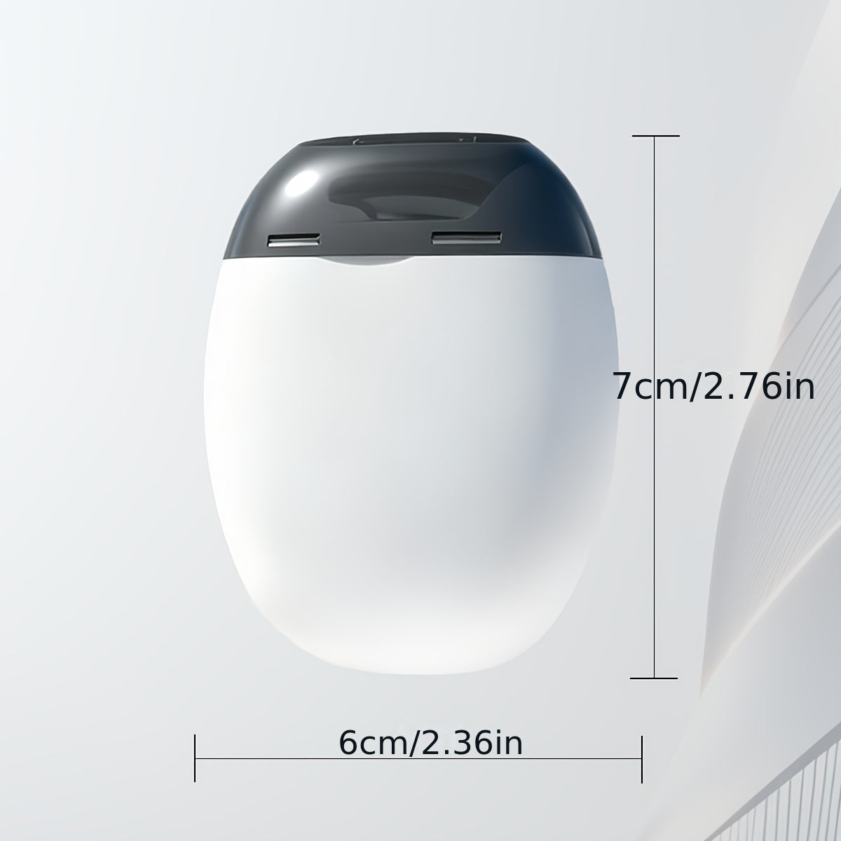 Portable Electric Nail Clipper & Grinder - USB- Automatic Nail Trimmer with 3-Speed Motor, Brushless/Brush Engine (No Adapter Included), LED Night Light & Flying Debris for Toenails & Fingernails