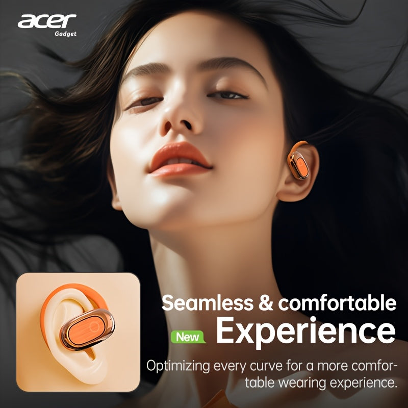 Brand New And Authentic Open-Ear Wireless Headphones Feature an Air Conduction Design That Doesn't Go Inside The Ear, Perfect for Sports, with a Large Battery And Extended Standby Time
