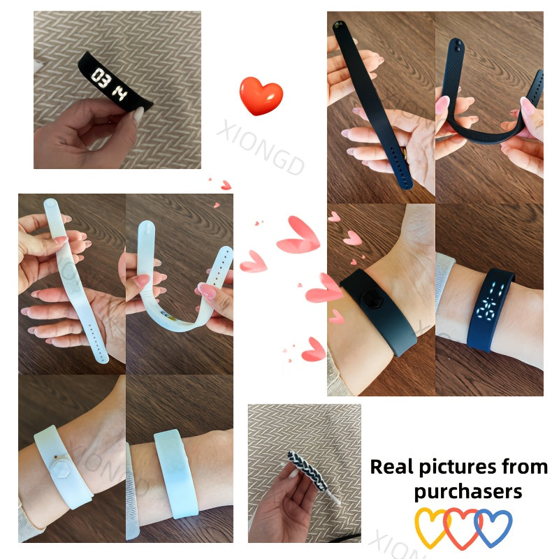 New Multi-functional Simple and Stylish Unisex Digital Watch, featuring alarm, pedometer, timer, night light, designed for students with a lightweight and comfortable fit. Ideal for any occasion—perfect as a holiday gift. I