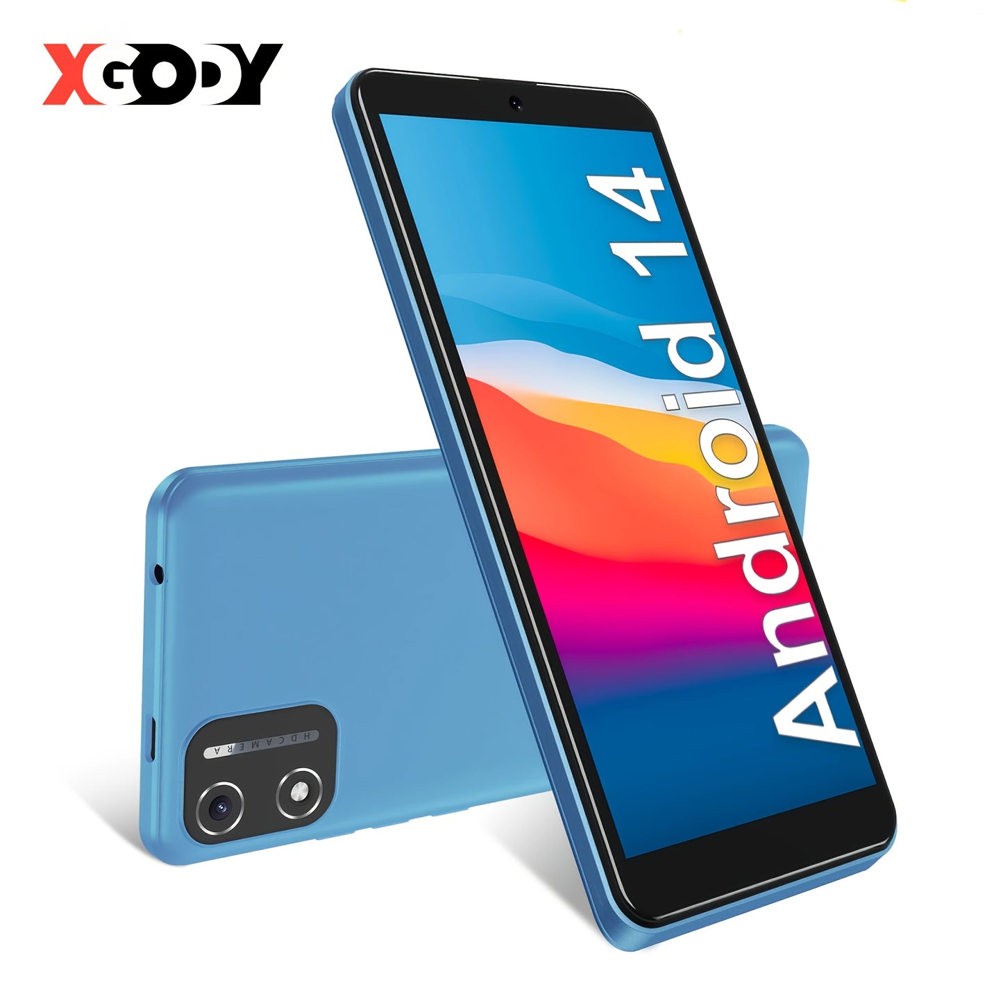 Mobile Phone X32, Android 14 Octa-core SIM-free Unlocked Smartphone With 5.5-inch Display, 2850mAh Battery, 4G Dual SIM, 4(2+2)GB+16GB/128GB Expandable, 8MP+5MP Camera Facial Recognition UK Version