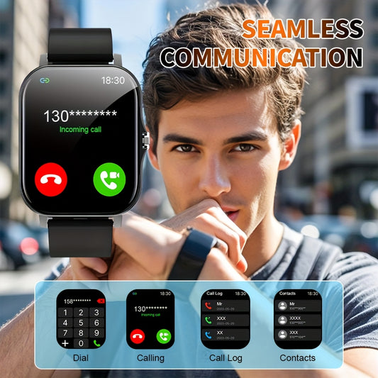 NEW 4 Colors Unique Smartwatch That Stands Out in The Market. It Combines Fashion And Sports, Making It Suitable for Both Men And Women. with Its Easy Design
