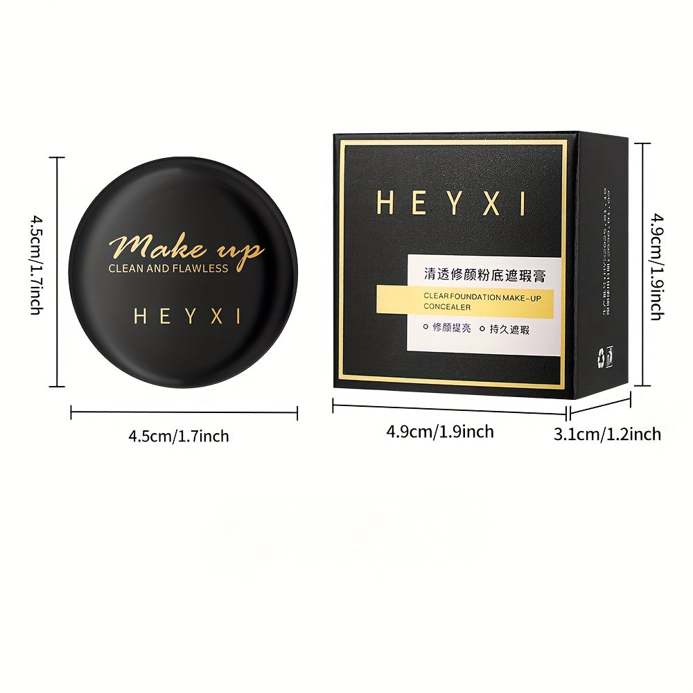 2 PCS Set Full Coverage Concealer - Waterproof, Matte Finish, Suitable for All Skin Tones, Hides and Dark Spots, Long-Lasting, Multi-Color, Plant-Based Formula