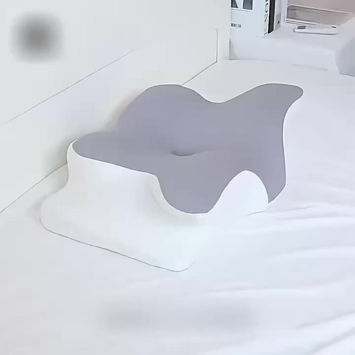 NEW Neck Pillow, Cooling Pillow For Neck Support, Ergonomic Contour Side Sleeper Pillow For Sleeping, Orthopedic Memory Foam Pillows With Pillowcase, Best For Insomniac Massage Pillow