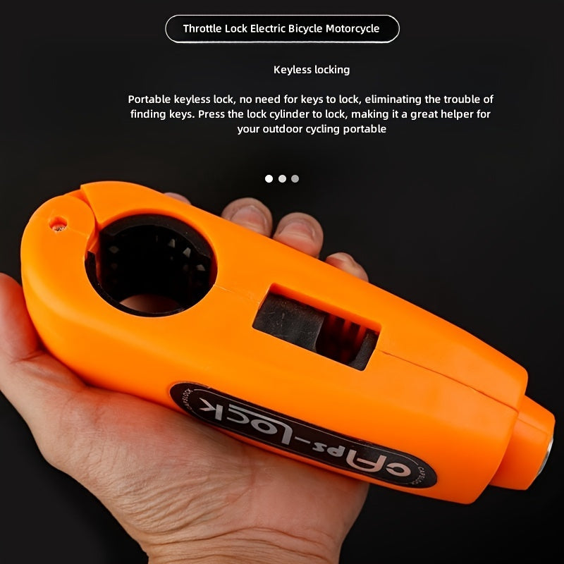 NEW High-Strength ABS Material Portable Anti-Theft Lock, Designed Specifically for Bicycles and motorcycles to ensure the safety of your Bicycle