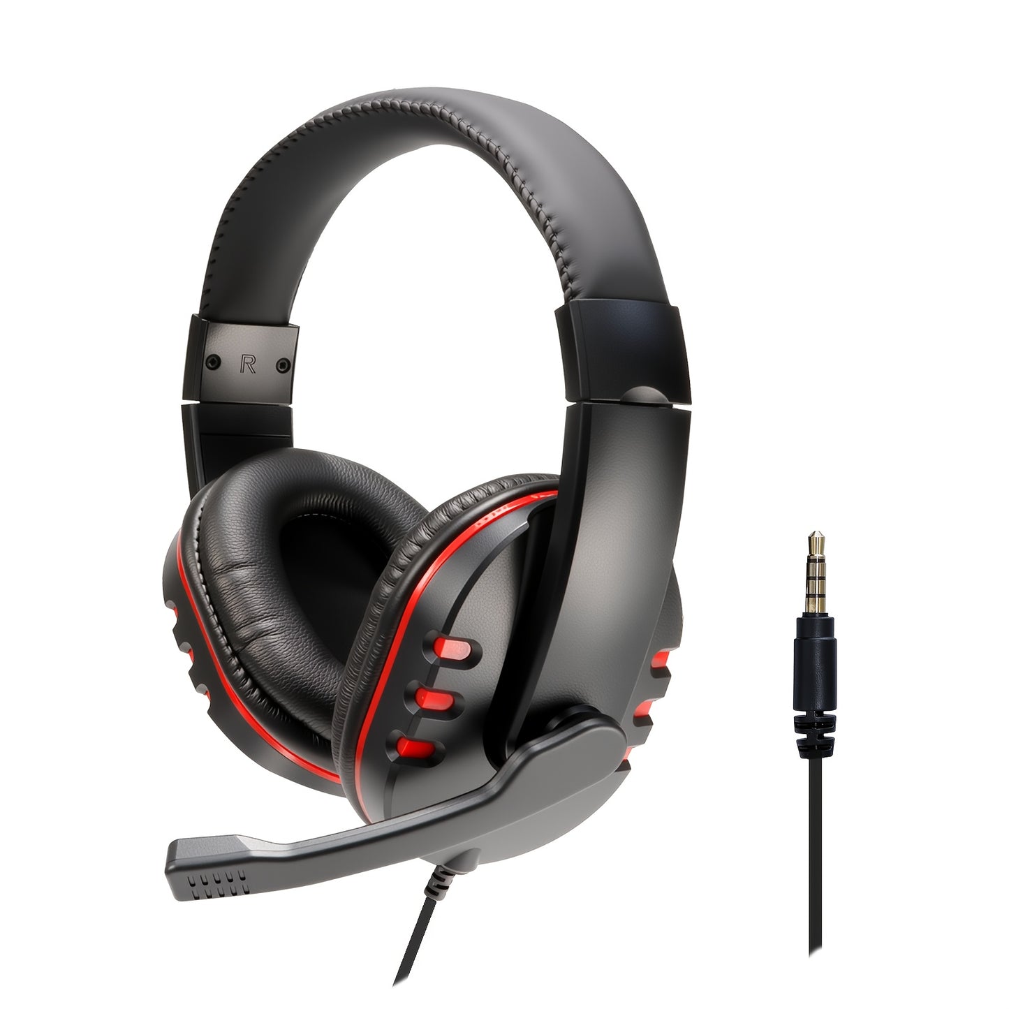 7260 Professional Gaming Headset with Adjustable Headband, Comfortable Ear Cushions, Suitable for Gaming, Online Classes, And Entertainment Computer Accessories