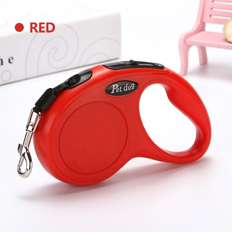 7 Colors Retractable Dog Leash | 10-foot ABS Leash for Outdoor Walking, Uncharged Power Mode