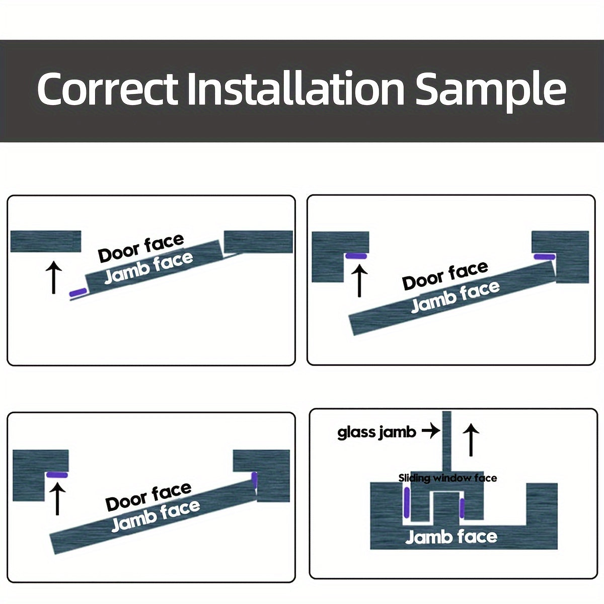 3.05 Meter Door Weather Stripping Door Seal Strip, Self-Adhesive Rubber Door Insulation Weather Strip for Window and Door Soundproofing D Shape, Weather Stripping for Door Frame Gap Blocker Repair Maintenance Tools