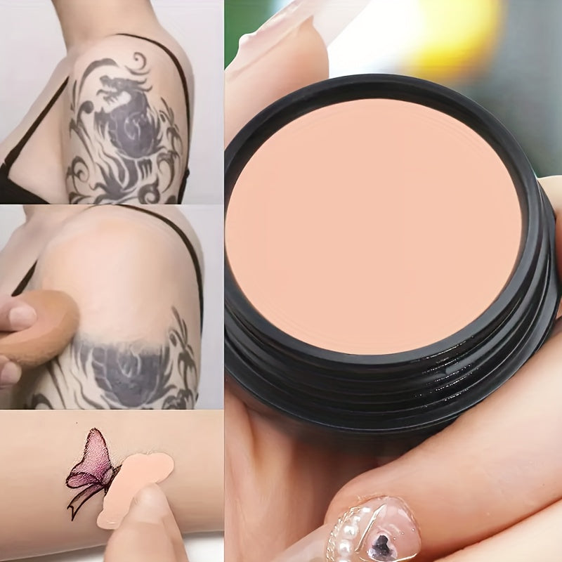 2 PCS Set Full Coverage Concealer - Waterproof, Matte Finish, Suitable for All Skin Tones, Hides and Dark Spots, Long-Lasting, Multi-Color, Plant-Based Formula