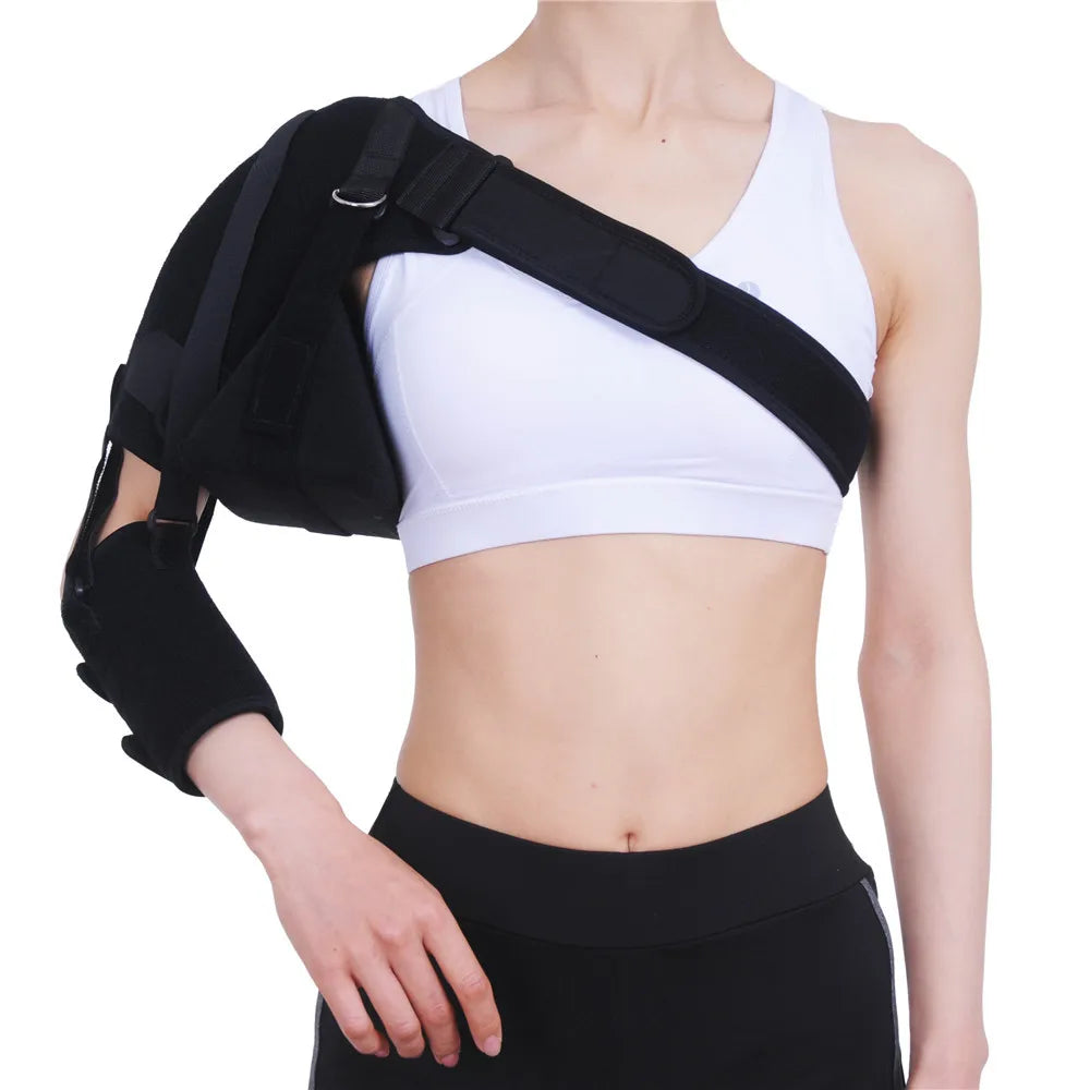 NEW Arrivals Shoulder Brace Support Arm Sling For Stroke Hemiplegia Subluxation Dislocation Recovery Rehabilitation Sport Injuries Medical Supplies