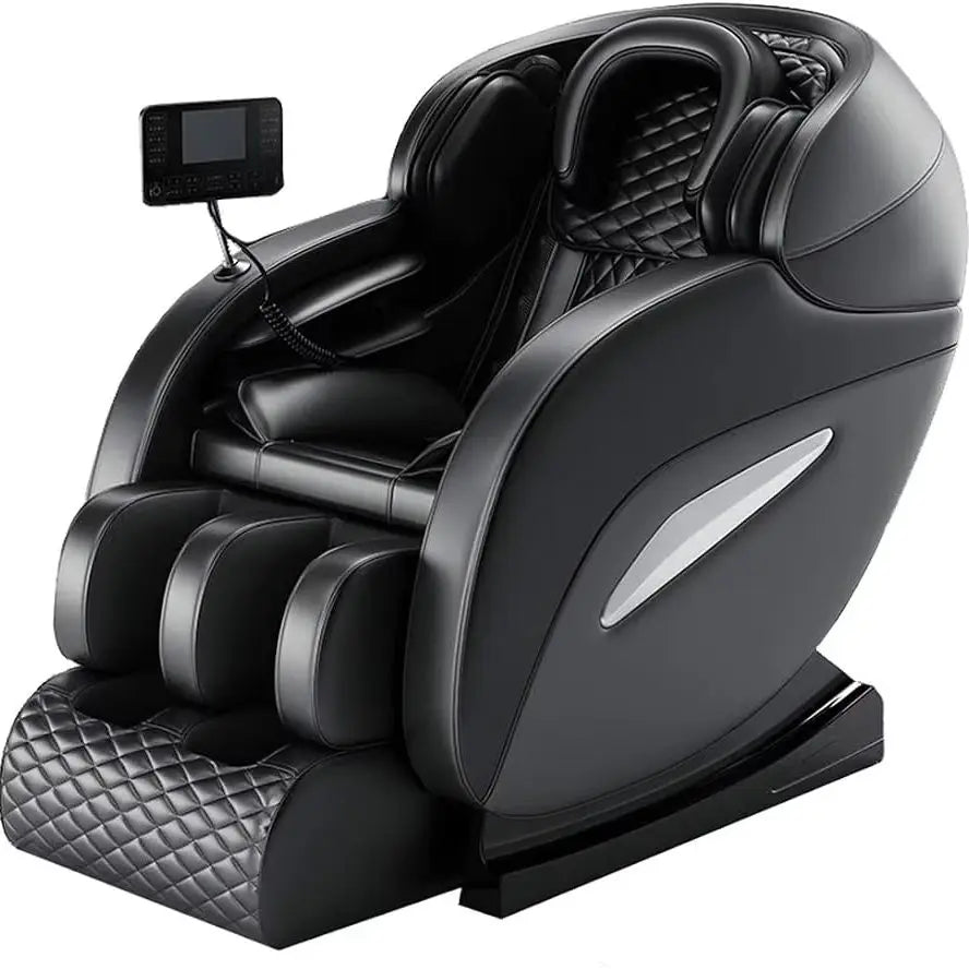 Big Discount 100% Fast Shipping  BRAND New Electric Dual Core 4D SL Track Heated Breathable Best Quality Massage Chair Massage Relaxation Supplies