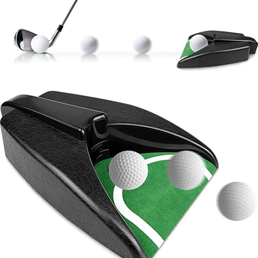 Golf Automatic Ball Returner, Compact and Lightweight Putting Trainer, Easy to Carry