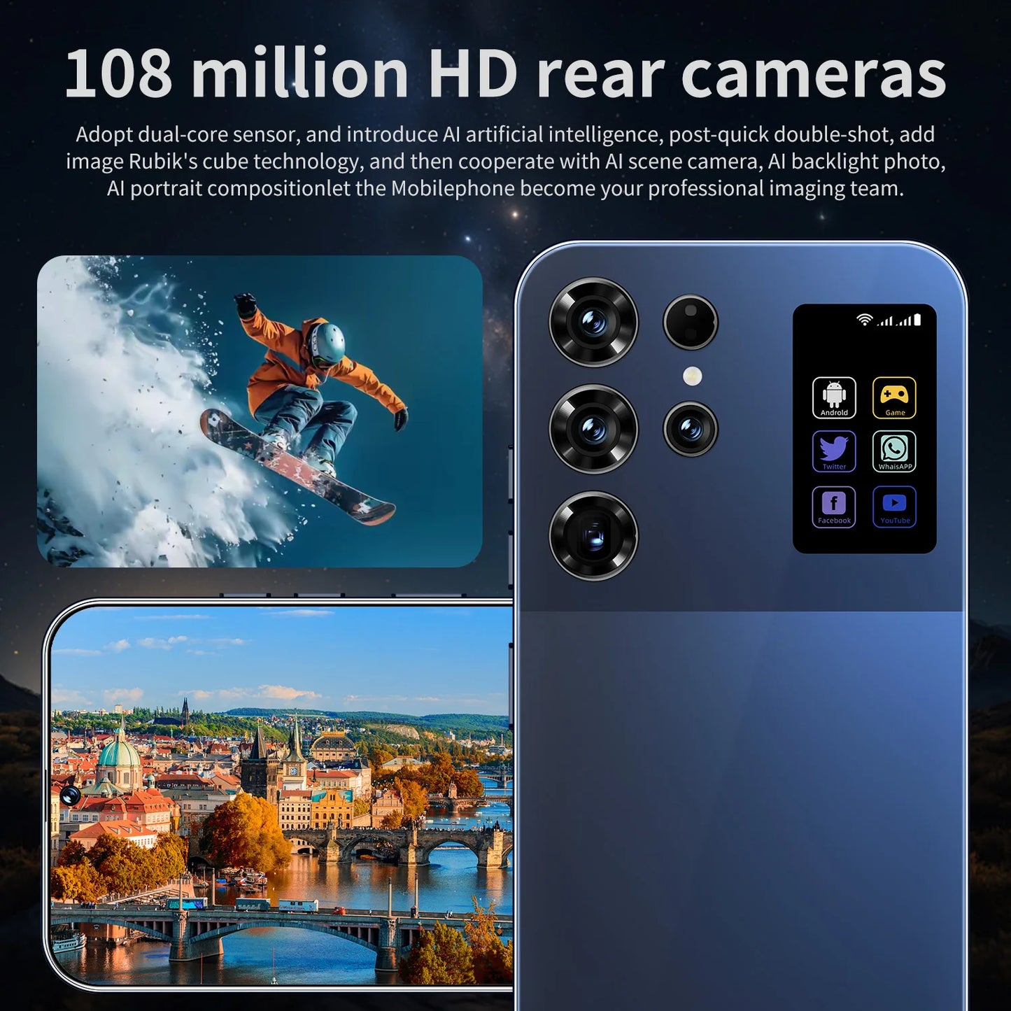 The Best Price  5G Smartphones S25 Ultra Android Telephone 16G+1TB HD Dual SIM Big Screen Global Version Unlocked Phones