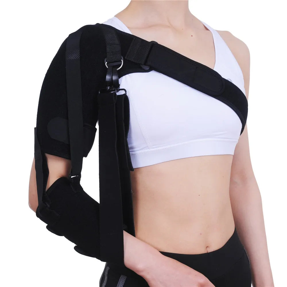 NEW Arrivals Shoulder Brace Support Arm Sling For Stroke Hemiplegia Subluxation Dislocation Recovery Rehabilitation Sport Injuries Medical Supplies