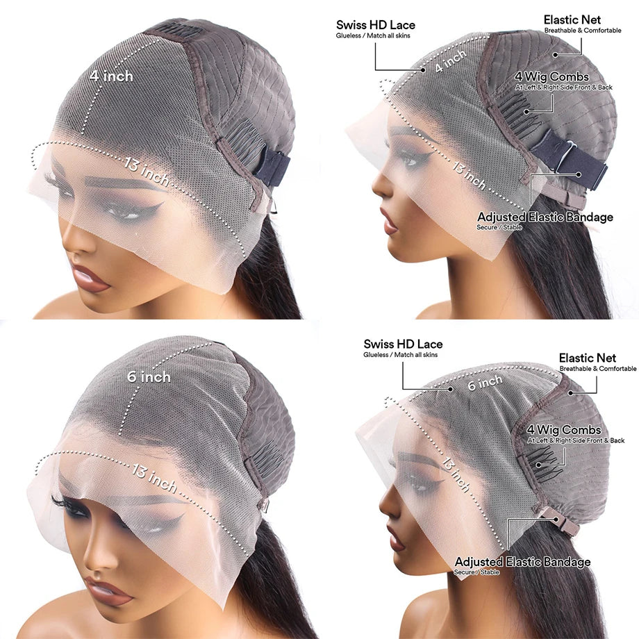 NEW Arrivals 8-36Inches Wet And Wavy 99j Lace Frontal Brazilian Wig Human Hair Burgundy 13x6 HD Lace Frontal Human Natural Hair Wig Red Curly Lace Front Human Hair Wigs