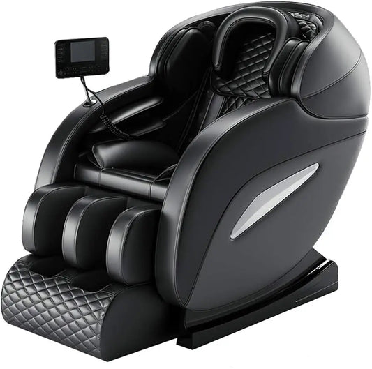 Big Discount 100% Fast Shipping  BRAND New Electric Dual Core 4D SL Track Heated Breathable Best Quality Massage Chair Massage Relaxation Supplies