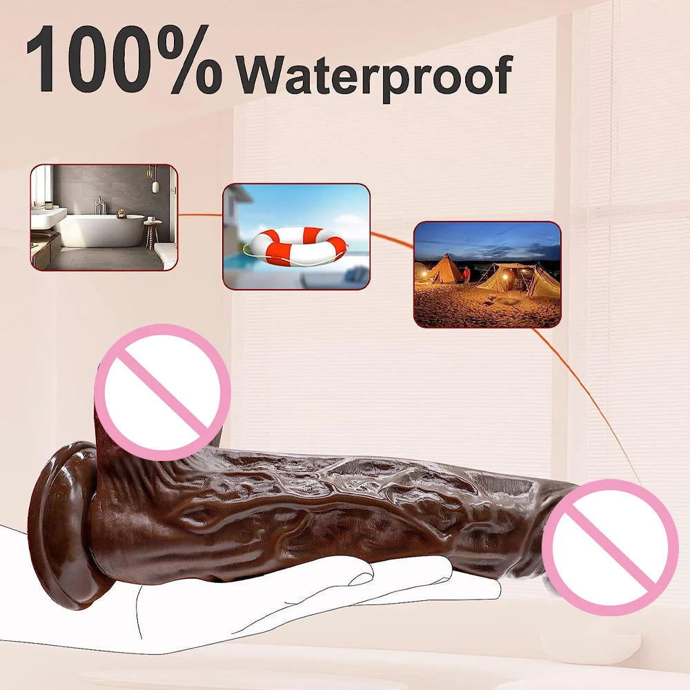 Huge Thick Dildo Black Penis With Suction Cup G Spot Sex Toys For Women Vagina Anal Play Sex Toys for Adult Women And Men